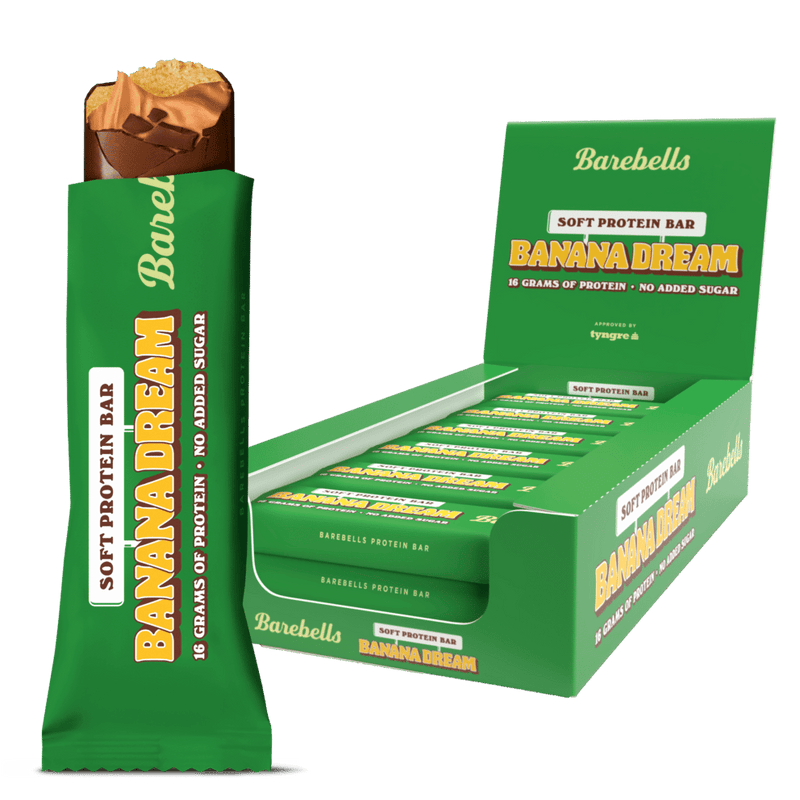 Barebells Soft Protein Bar - Banana Dream (12x55g)