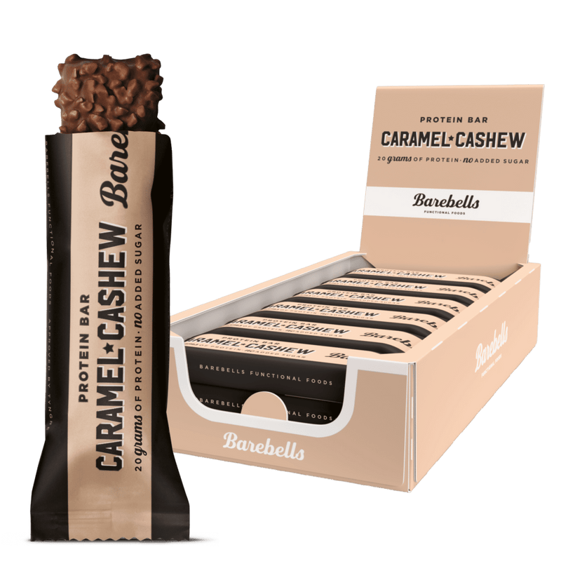Barebells Protein Bar - Caramel & Cashew (12x 55g)