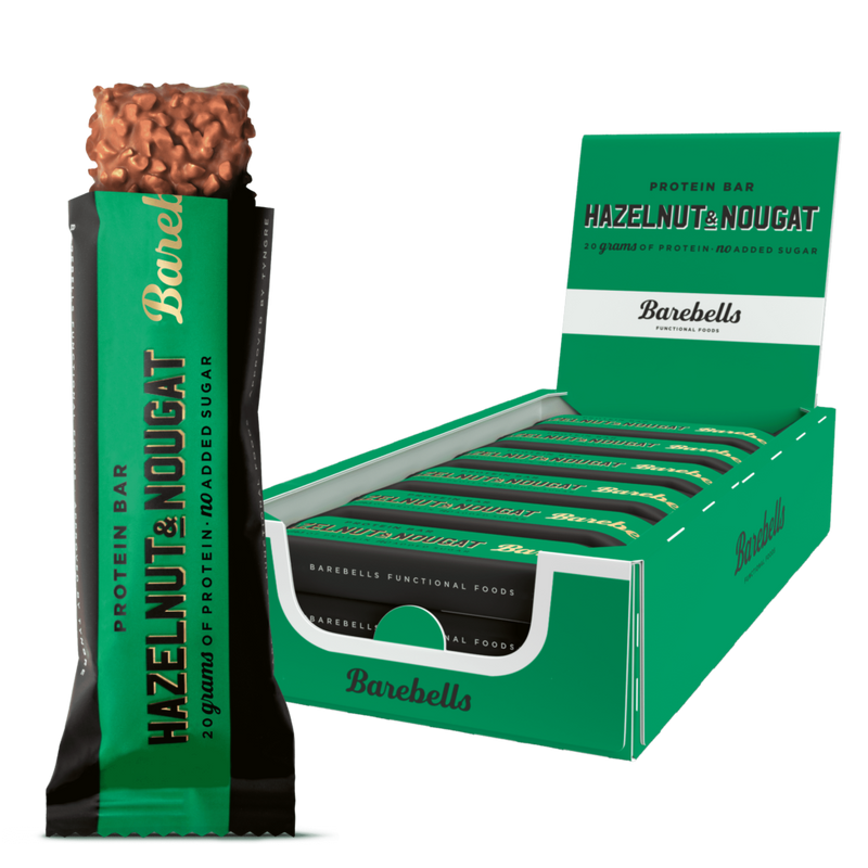 Barebells Protein Bar - Hazelnut & Nougat (12x 55g)