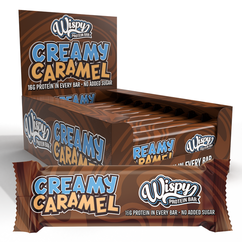 Wispy Protein Bar - Creamy Caramel (10x55g)