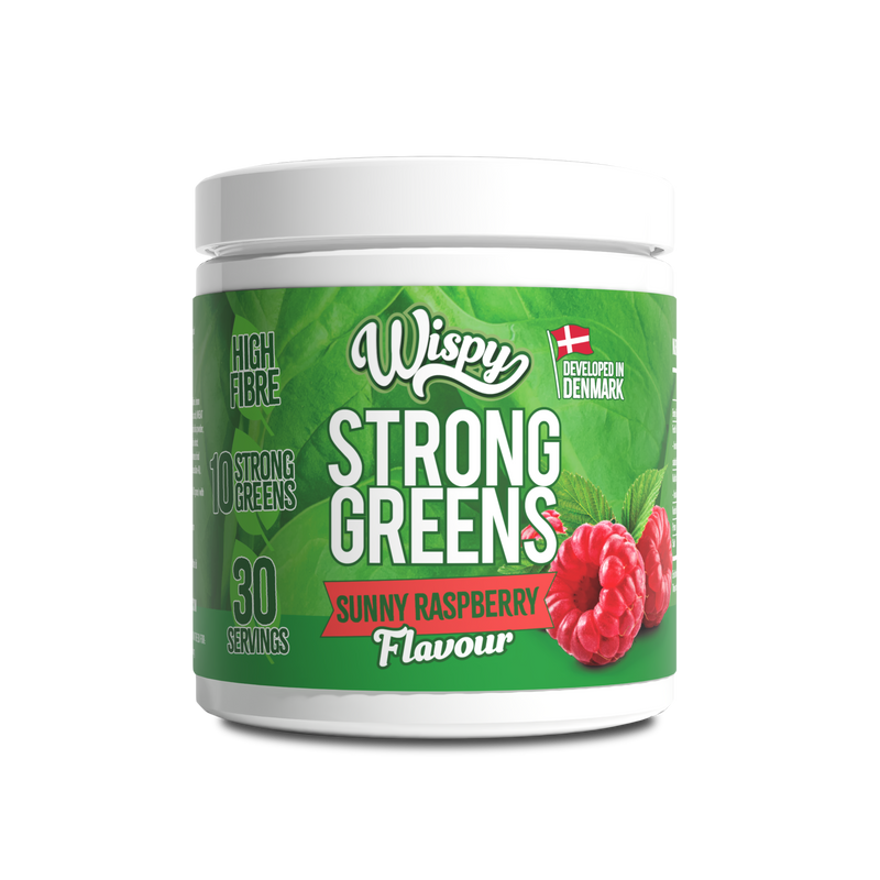Wispy Strong Greens - Sunny Raspberry (300g)